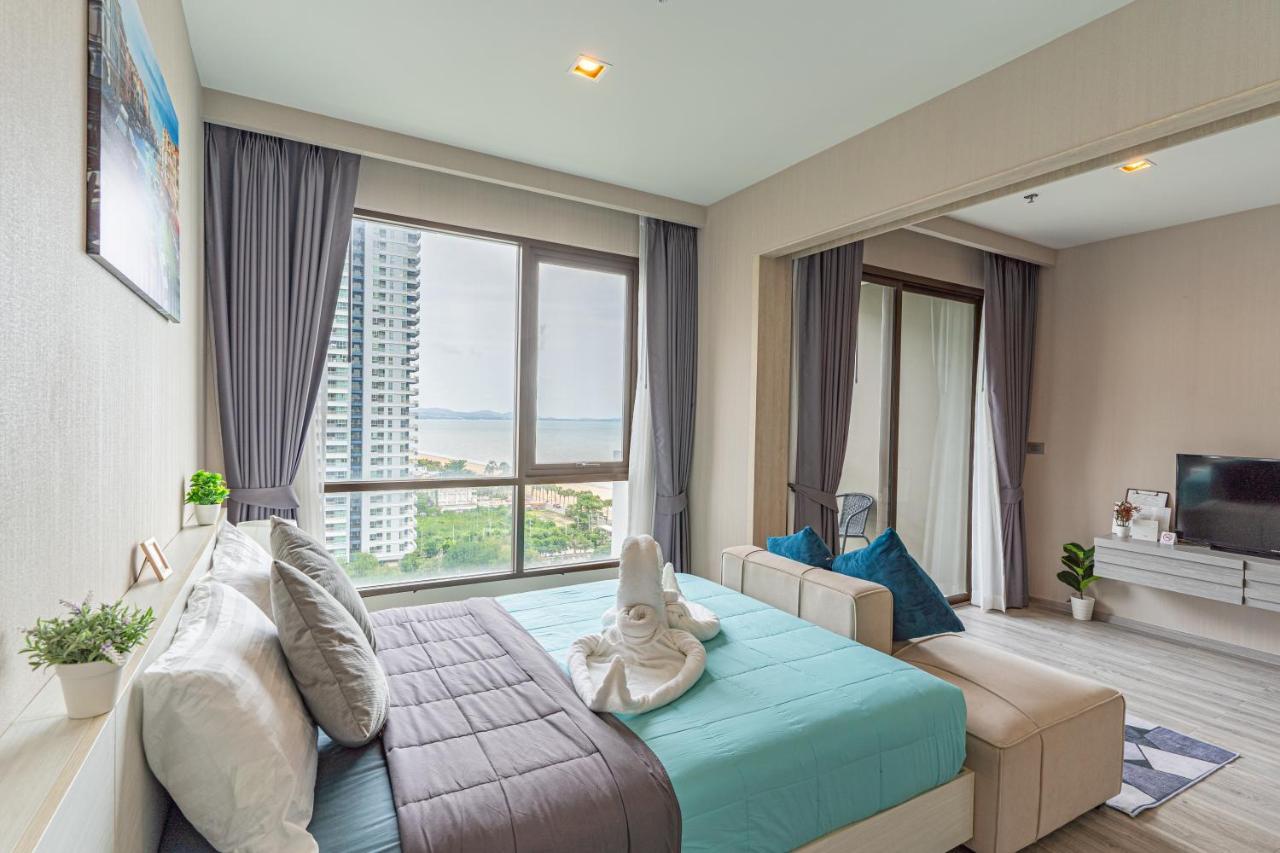 Aeras Beachfront Condominium Джомтьен Экстерьер фото